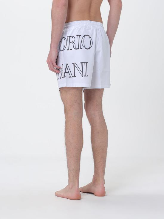 26SS 엠포리오 아르마니 스윔팬츠 EM000583AF20434 U0002 White - EMPORIO ARMANI