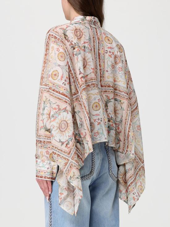 26SS 저스트까발리 셔츠 80PAL238NS776 774 Brown - JUST CAVALLI