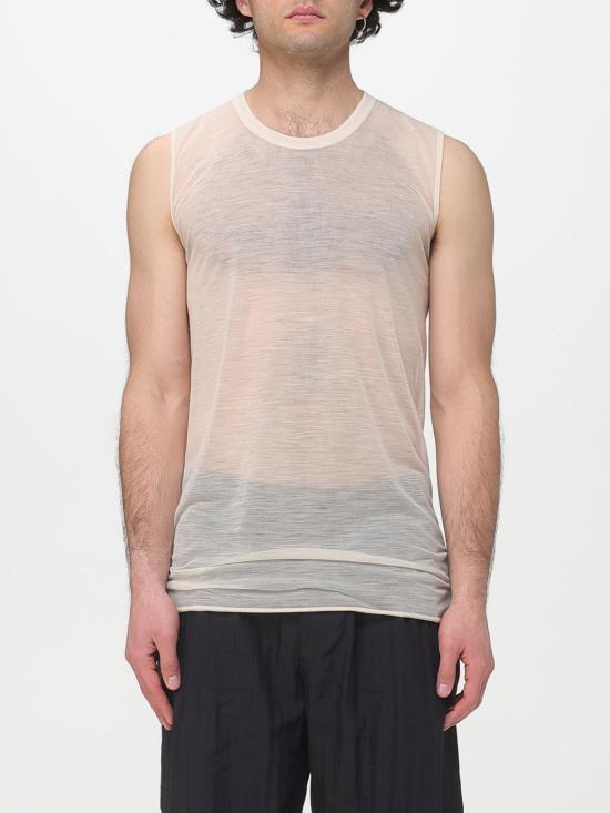 26SS 릭 오웬스 민소매 티셔츠 RU01F2151JWR 81 White