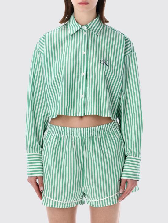 26SS 캘빈클라인 셔츠 LV00QS7605 4ZF Green