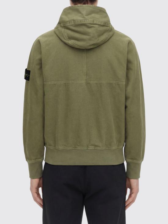 26SS 스톤 아일랜드 후드 티셔츠 6100068S0184 V015G Military - STONE ISLAND
