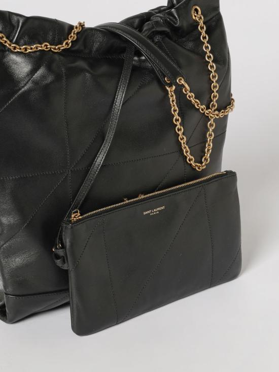 26SS 생로랑 제이미 4.3 포숑 램스킨 숄더백 781666AAB32 1000 Black - SAINT LAURENT