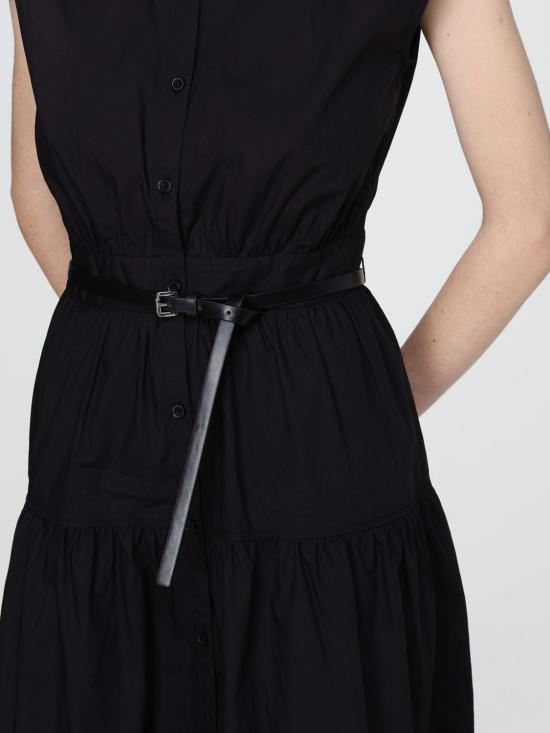 26SS 마이클 코어스 롱 원피스 MS683I5KLZ 001 Black - MICHAEL KORS