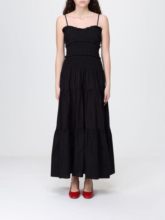 26SS 마이클 코어스 롱 원피스 MS683BFKLZ 001 Black