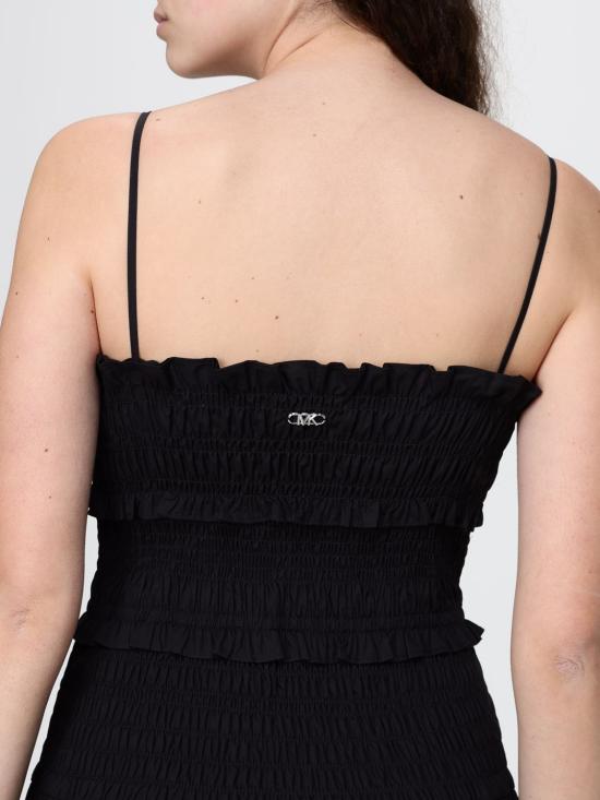 26SS 마이클 코어스 롱 원피스 MS683BFKLZ 001 Black - MICHAEL KORS