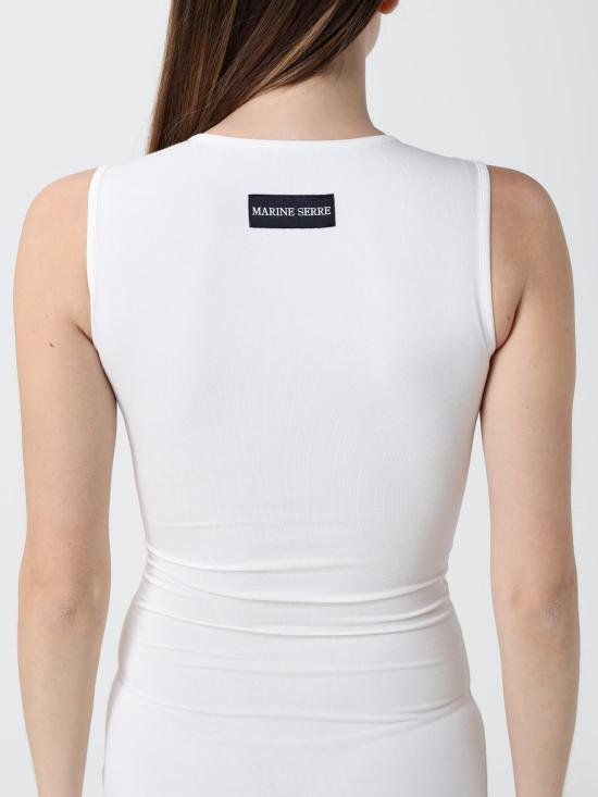 26SS 마린세르 롱 원피스 WDR481ACJER0115 WH10 White - MARINE SERRE
