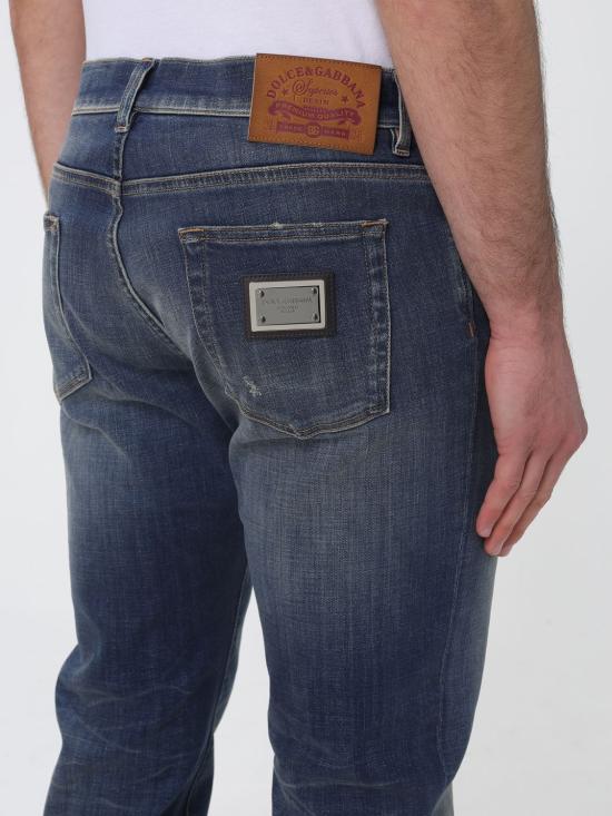 26SS 돌체앤가바나 데님 팬츠 GY07CDG8OJ9 S9001 Blue - DOLCE & GABBANA