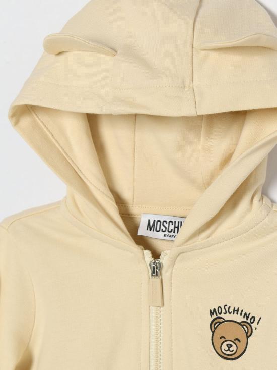 26SS [키즈] 모스키노 자켓 MUF067LCA19 20404 Beige - MOSCHINO
