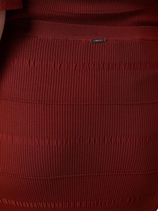 26SS 트윈셋 롱 스커트 261TT3020 13332 Brick Red - TWINSET