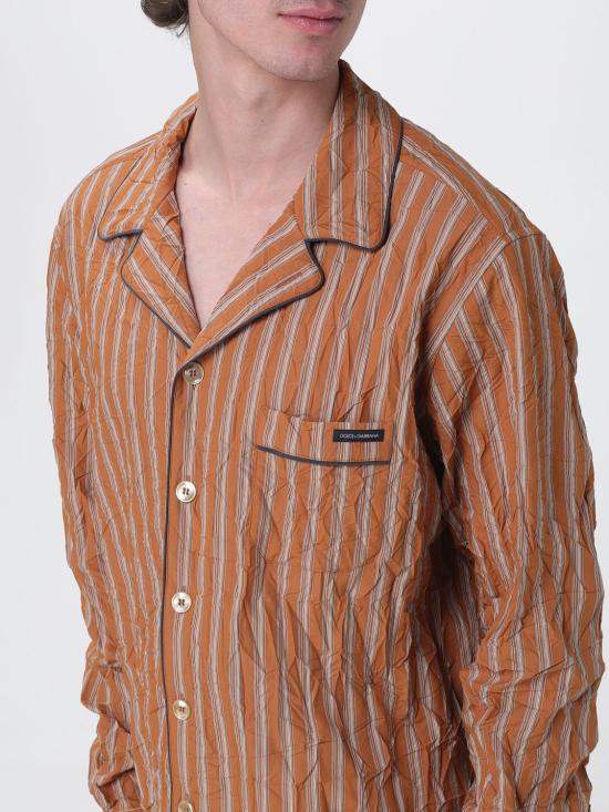 26SS 돌체앤가바나 셔츠 G5OL9TFBMFS S8052 Brown - DOLCE & GABBANA