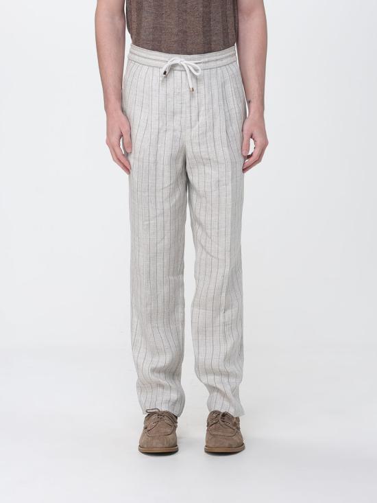 26SS 브루넬로 쿠치넬리 스트레이트 팬츠 MZ412E1710 C6183 Beige