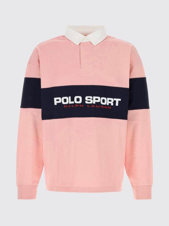 26SS 폴로 랄프로렌 폴로 티셔츠 710B14771 002 Pink - POLO RALPH LAUREN