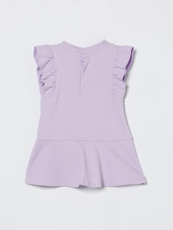 26SS [키즈] 모스키노 점프수트 MDV0DILFA06 51683 Lilac - MOSCHINO