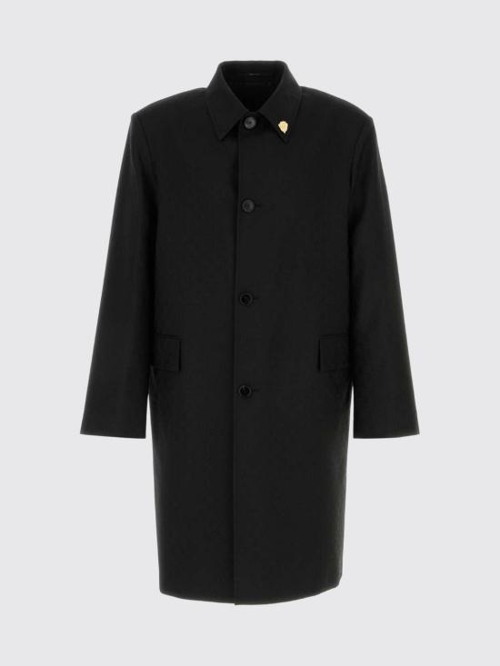 26SS 구찌 GG 울 싱글 코트 865484ZAUP1 1000 Black - GUCCI