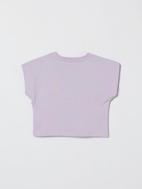 26SS [키즈] 모스키노 티셔츠 HDM06XLFA06 51683 Lilac - MOSCHINO