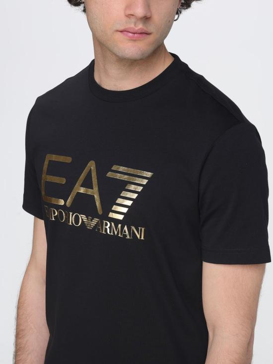26SS 엠포리오 아르마니 반팔 티셔츠 7M001412AF22264 MC004 Black 2 - EMPORIO ARMANI