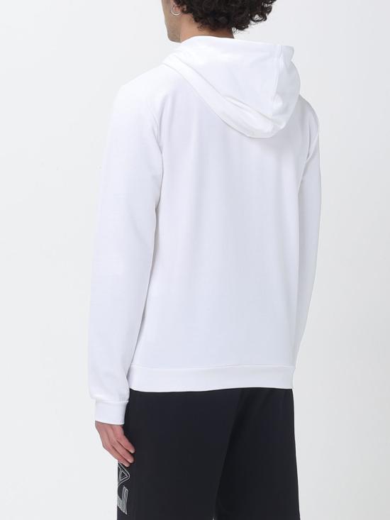 26SS 엠포리오 아르마니 후드 티셔츠 7M001413AF22266 M0213 White 1 - EMPORIO ARMANI