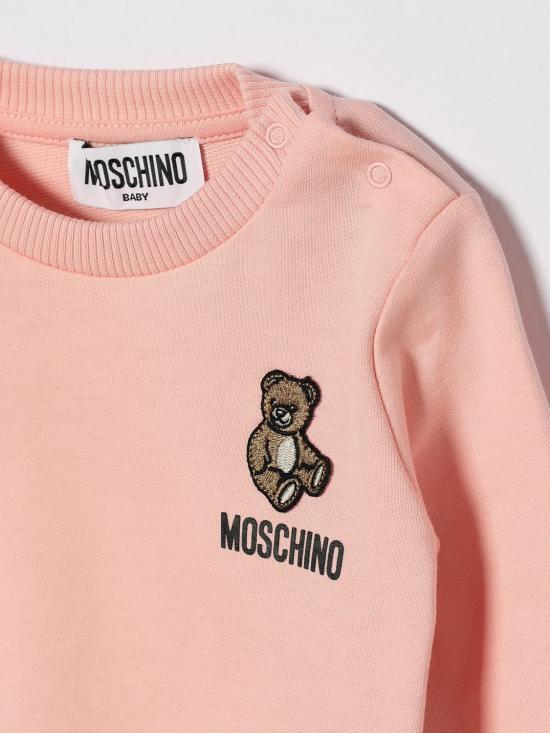 26SS [키즈] 모스키노 티셔츠 MUF06BLCA19 50209 Pink - MOSCHINO