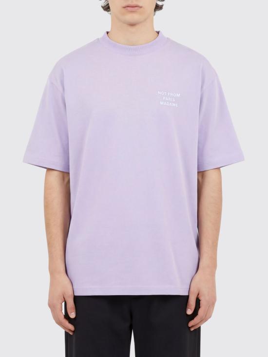 26SS 드롤드무슈 반팔 티셔츠 PERMTS203CO002 LAV Violet