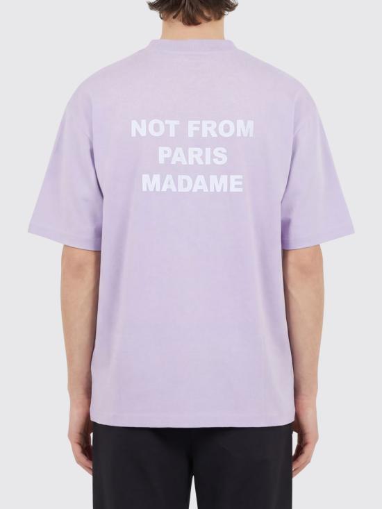 26SS 드롤드무슈 반팔 티셔츠 PERMTS203CO002 LAV Violet - DROLE DE MONSIEUR