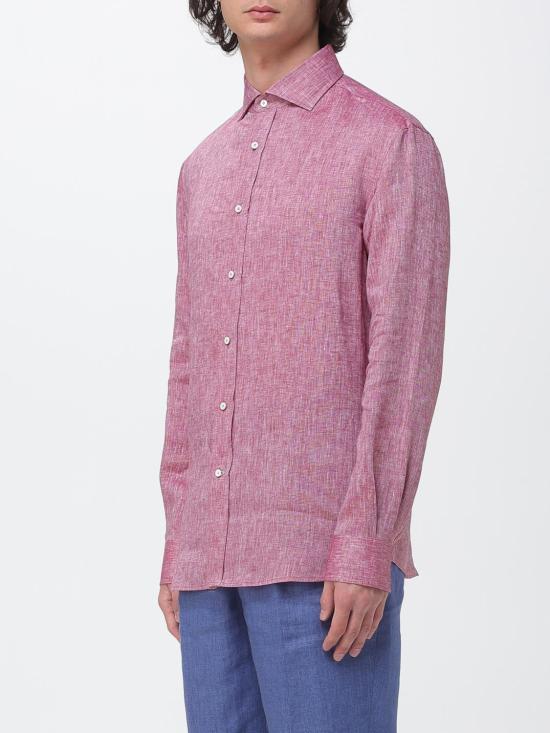 26SS 브루넬로 쿠치넬리 이지 핏 셔츠 MM6840627 C151 Cherry - BRUNELLO CUCINELLI