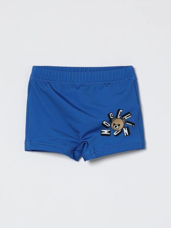 26SS [키즈] 모스키노 스윔팬츠 MXL006LKA11 40630 Blue