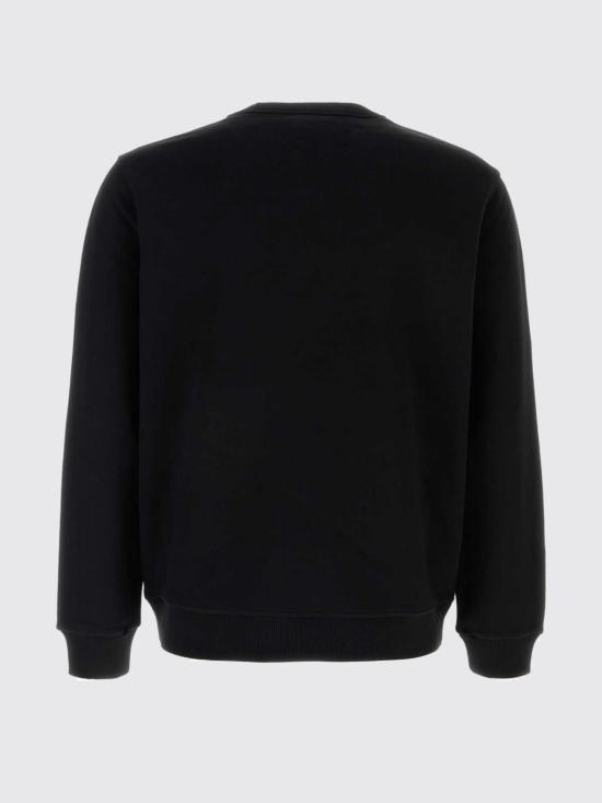 26SS 버버리 로고 프린트 코튼 맨투맨 8096359 Black - BURBERRY