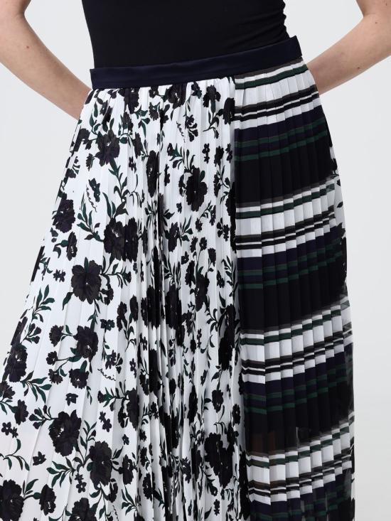 26SS 사카이 롱 스커트 2608531 120 White - SACAI