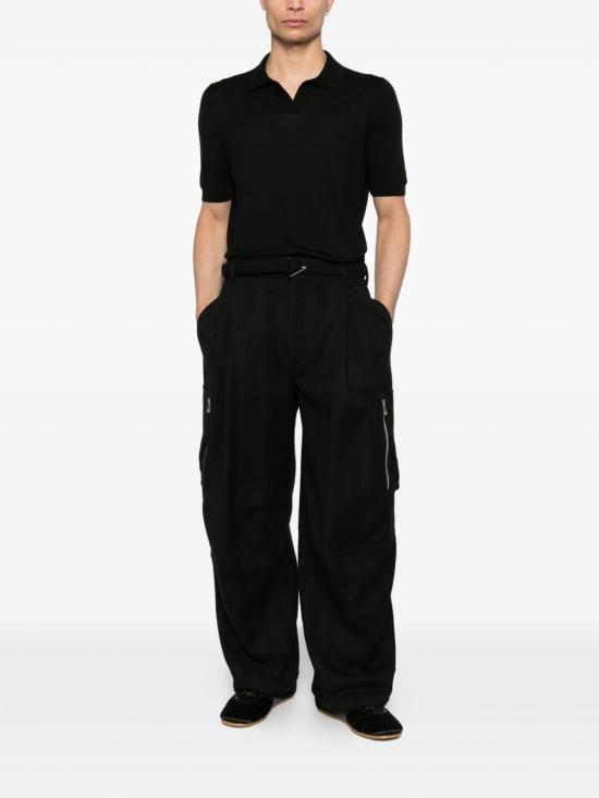 26SS 딸리아토레 폴로 티셔츠 KEITHGSE26 030992111 Nero - TAGLIATORE