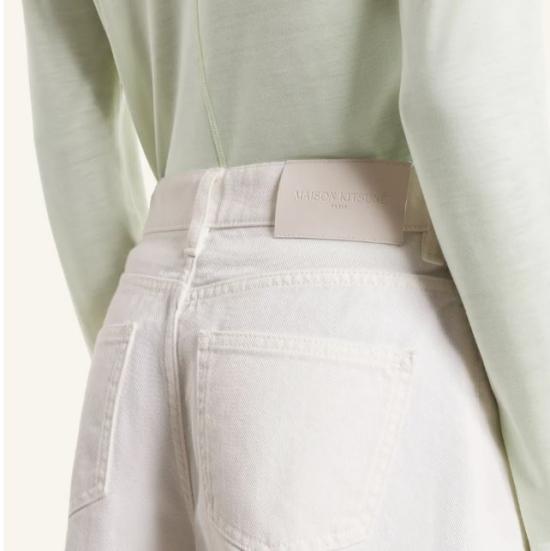 26SS 메종키츠네 숏팬츠 QW01401W D40240443 Dove - MAISON KITSUNE