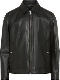 26SS 휴고보스 가죽 자켓 50552141 001 BLACK DOM