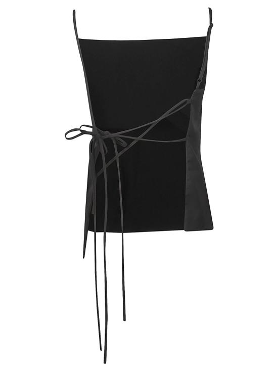 26SS 라 피신 민소매 티셔츠 LS261WT011RA015 Black - LA PISCINE