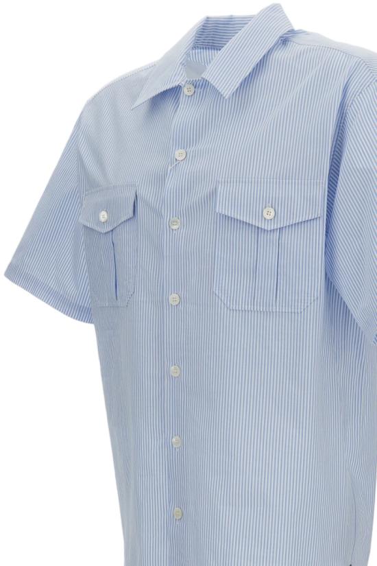 26SS MM6 메종마르지엘라 반팔 셔츠 SH2DR0006M35874001F Blue - MM6 MAISON MARGIELA