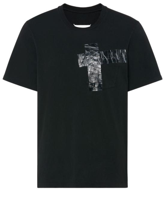 26SS 마르지엘라 반팔 티셔츠 S67GC0048S24575860 Black