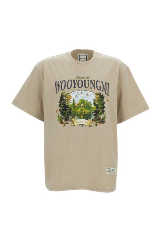 26SS 우영미 반팔 티셔츠 W261TS05729E Neutrals
