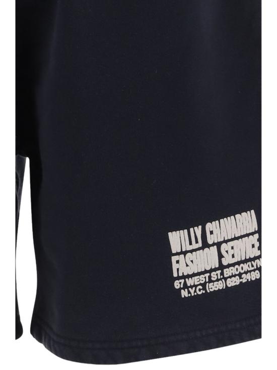 26SS 윌리 차바리아 숏팬츠 WCJSY0182014 Black - WILLY CHAVARRIA