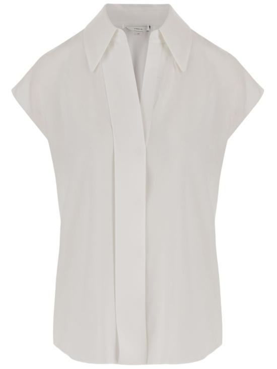 26SS 빈스 셔츠 V181613232118CHK White