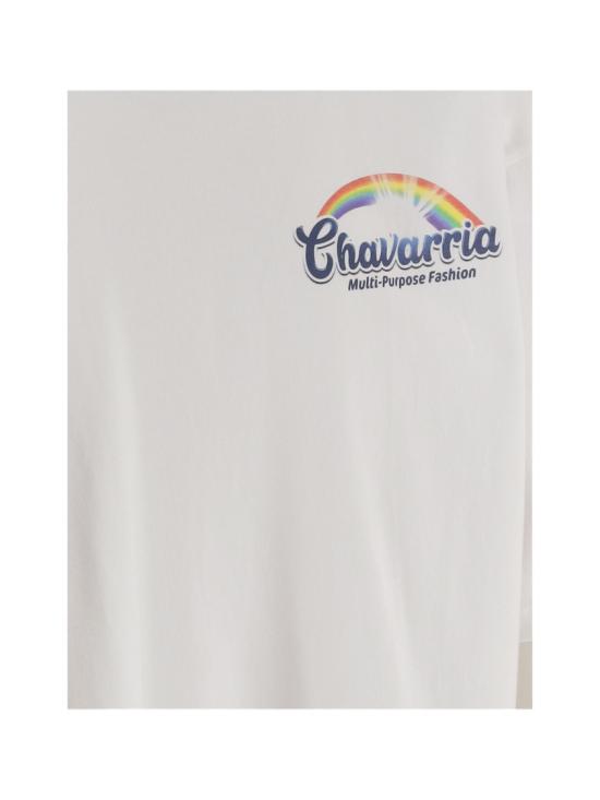 26SS 윌리 차바리아 반팔 티셔츠 WCJSY0207000 White - WILLY CHAVARRIA