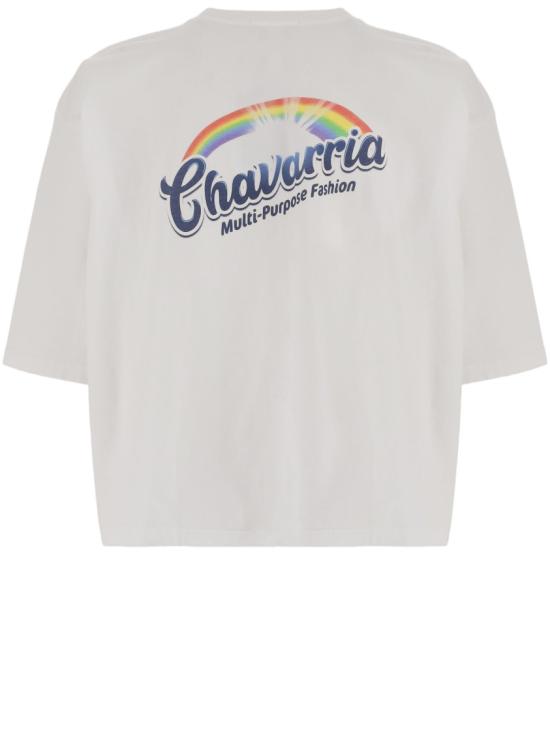 26SS 윌리 차바리아 반팔 티셔츠 WCJSY0207000 White - WILLY CHAVARRIA