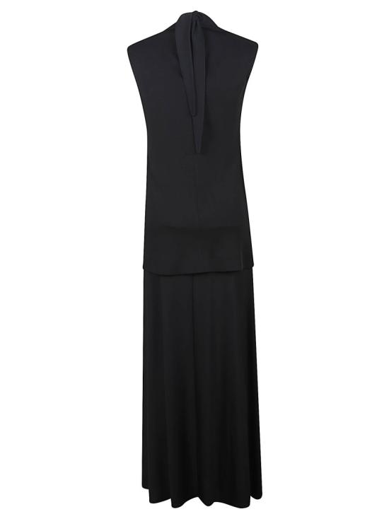 26SS 질샌더 롱 원피스 J04CT0107J65016 Black - JIL SANDER