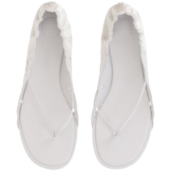 26SS 자크뮈스 샌들 FOW00203AW00819100 White - JACQUEMUS