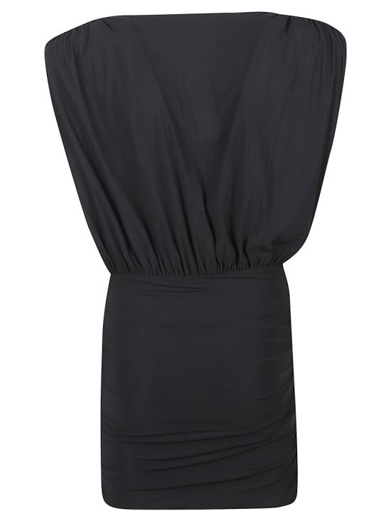 26SS 아마주인 숏 원피스 12CANUDB Black - AMAZUIN