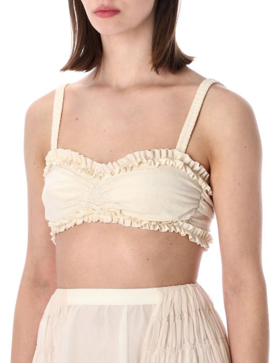 26SS 드리스 반 노튼 탑 2610107273183 005 Beige - DRIES VAN NOTEN