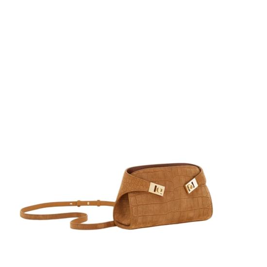 26SS 살바토레 페라가모 숄더백 218964021 Brown - SALVATORE FERRAGAMO