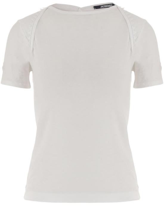 26SS 자크뮈스 반팔 티셔츠 TSW00568AJ00189100 White