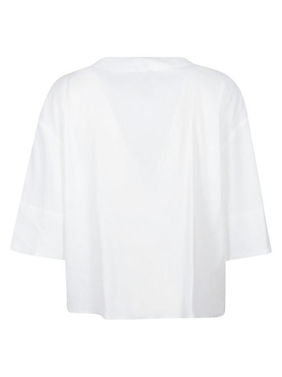 26SS 막스마라 반팔 티셔츠 2611191019600 White - MAX MARA