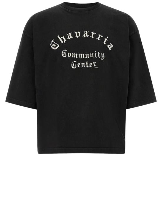26SS 윌리 차바리아 반팔 티셔츠 WCJSY0200001 Black