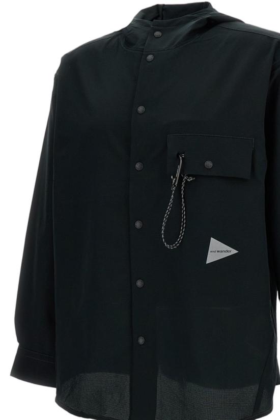 26SS 앤드원더 긴팔 셔츠 5746143023010 Black - AND WANDER