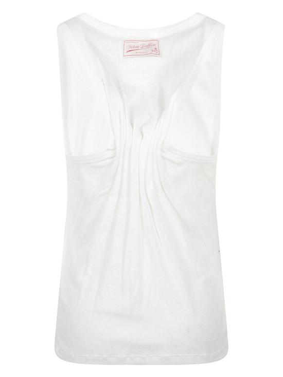 26SS 빅토리아 베컴 민소매 티셔츠 1226JTP007237A White - VICTORIA BECKHAM