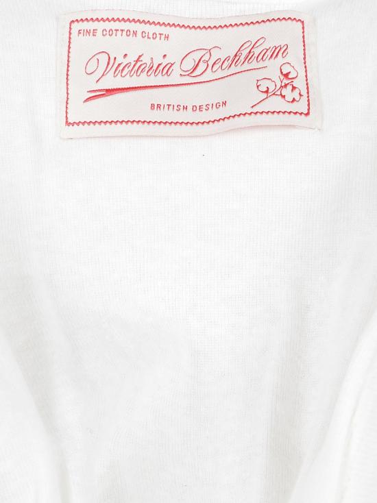 26SS 빅토리아 베컴 민소매 티셔츠 1226JTP007237A White - VICTORIA BECKHAM